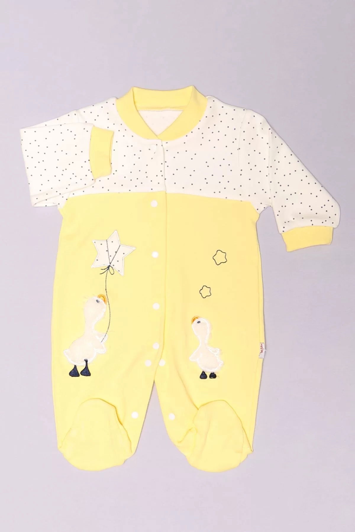 1-6 Month Baby Jumpsuit Yellow - 02276.1803.