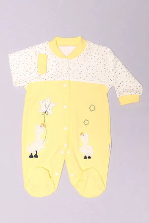 1-6 Month Baby Jumpsuit Yellow - 02276.1803.