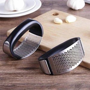 Tufeyo New Garlic Press Stainless Steel Garlic Press