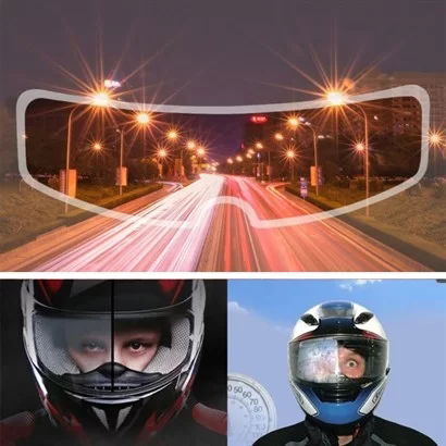 Tufeyo Anti Fog Motorcycle Helmet Visor Waterproof Durable Scratch Protection Lens Film