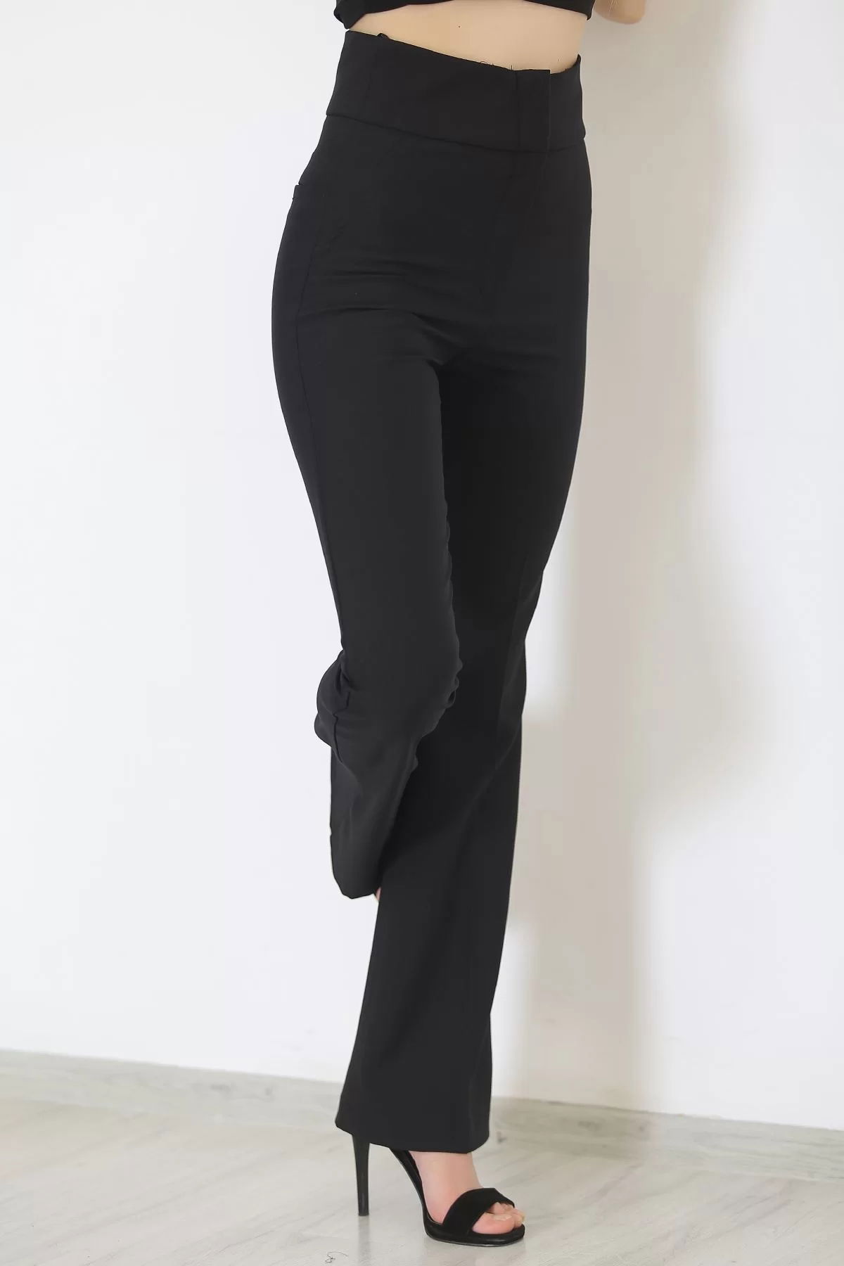 Bell Bottom Pants Black - 20715.683.