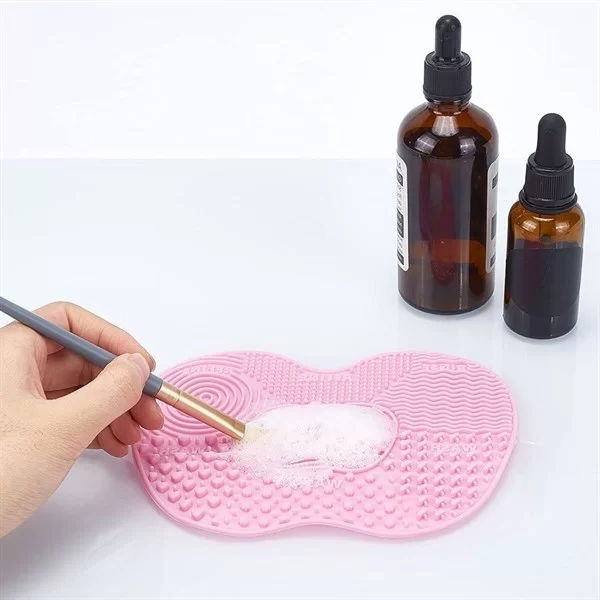 Tufeyo Practical Easy Makeup Brush Cleaning Mat Apparatus Tool