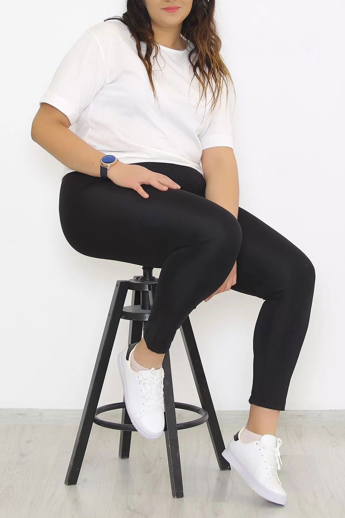 Plus Size Leggings Black - 8630.1567.