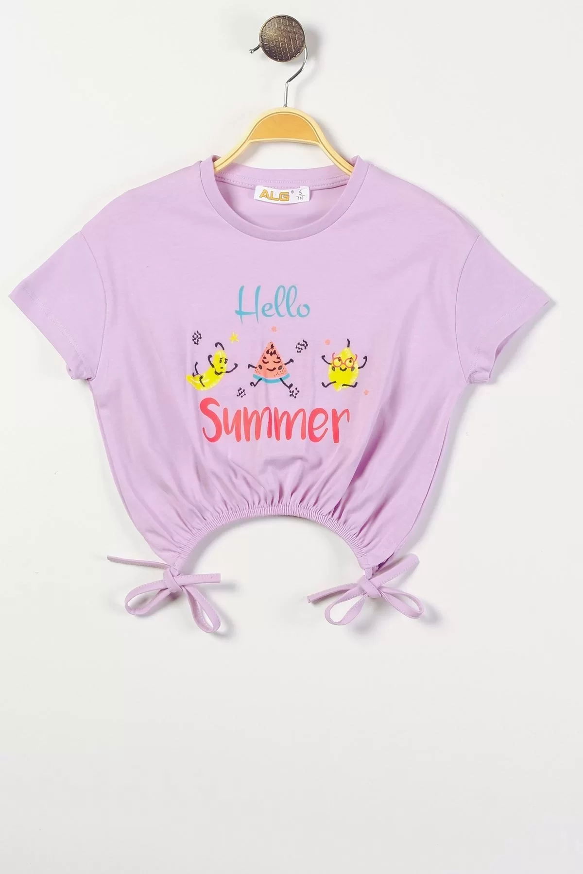 5-9 Years Printed T-Shirt Lilac - 624644.1576.