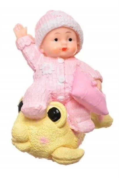 Tufeyo Decotown Gift Cute Pink Baby Trinket Polyester Ornament