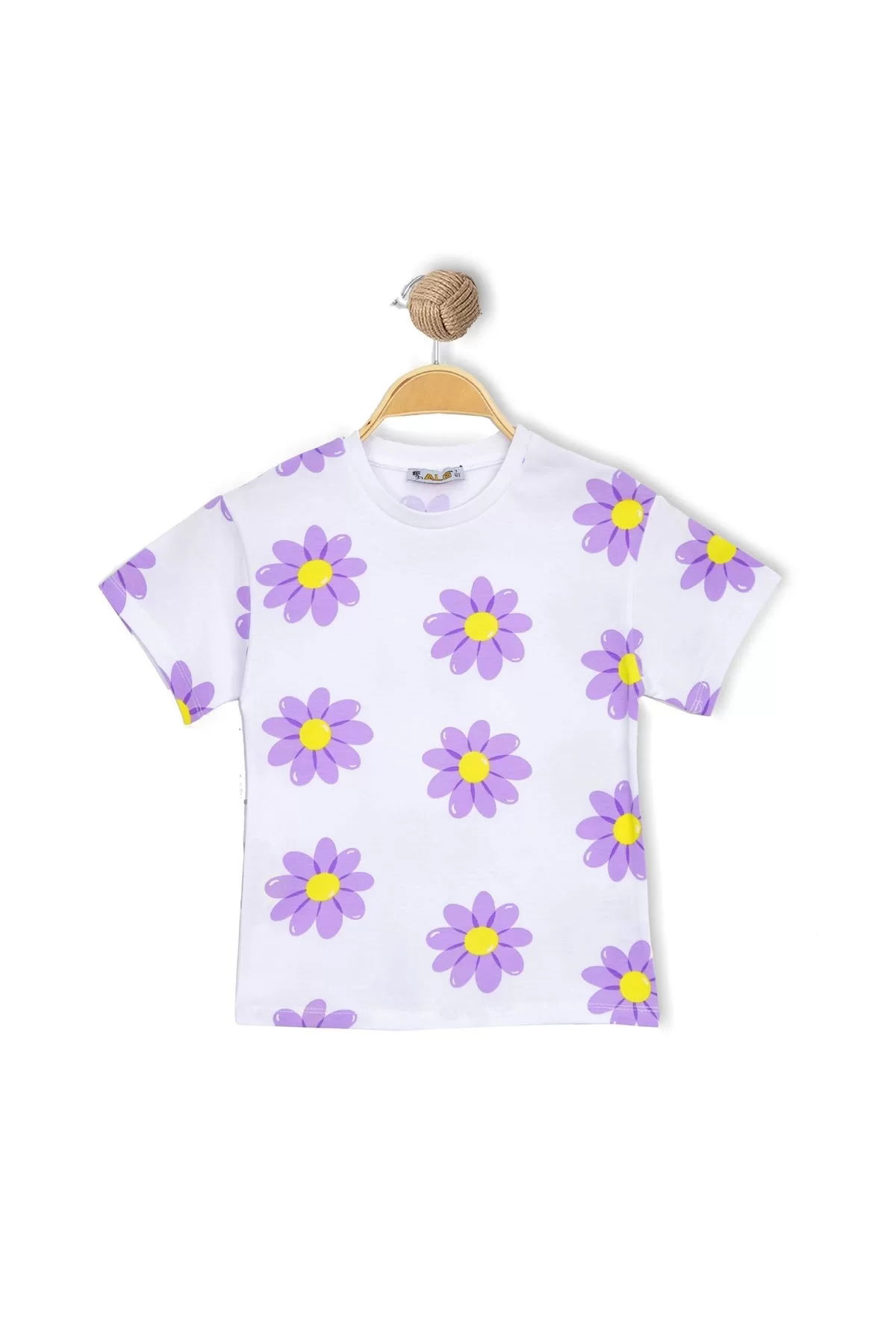 8-12 Years Printed Kids T-Shirt Lilac - 724836.1576.