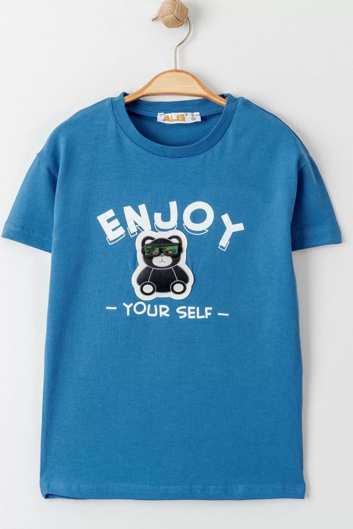 3-7 Years Printed Kids T-Shirt Blue - 224778.1576.