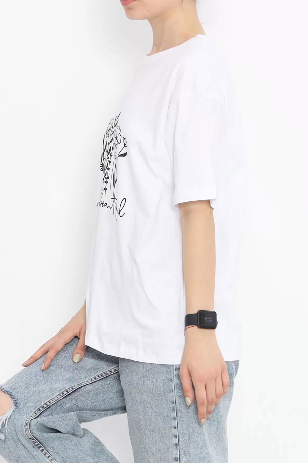 Crew Neck T-shirt White - 16514.1567.