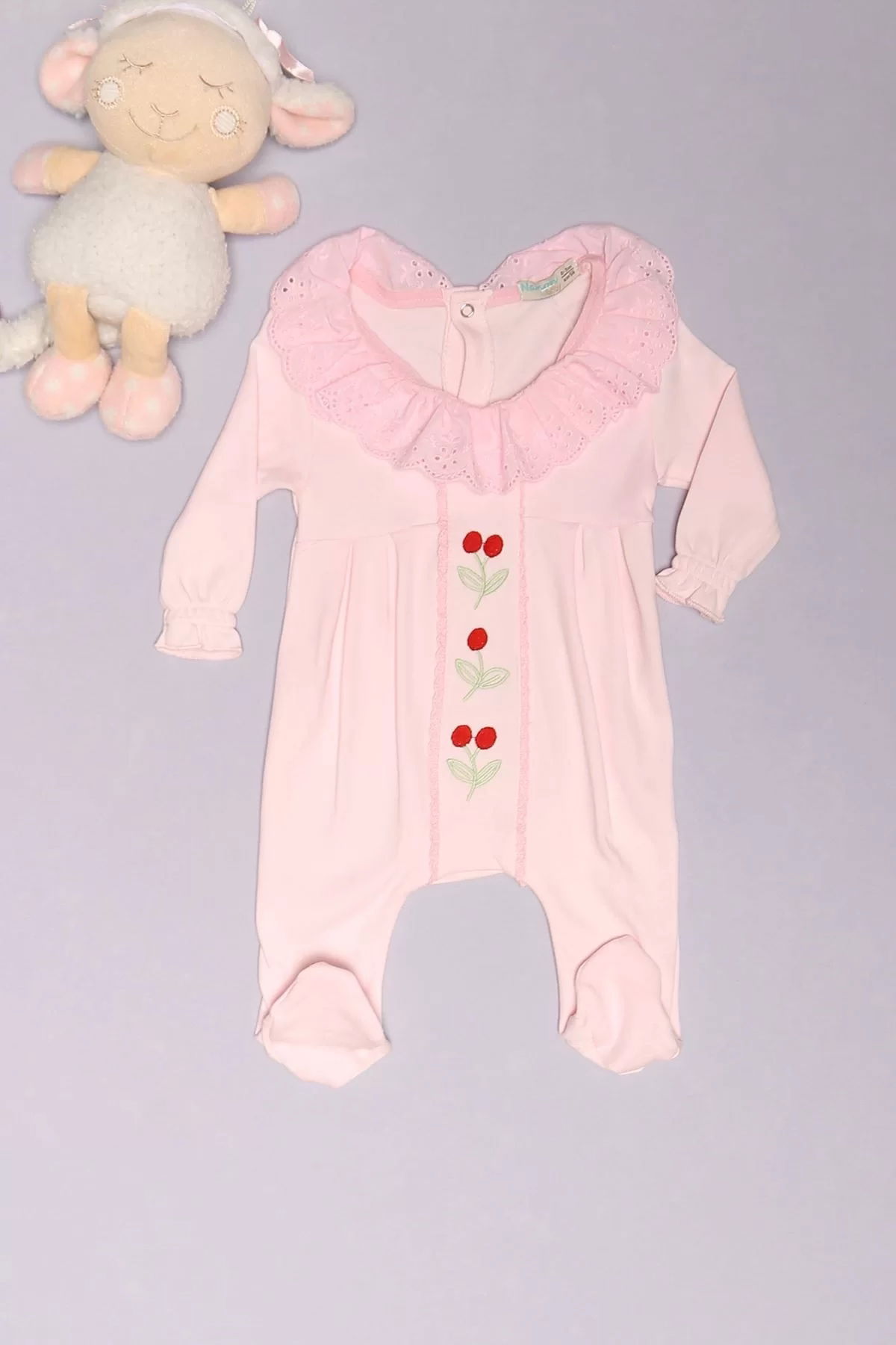 0-12 Month Baby Jumpsuit Pink - 07651.1803.