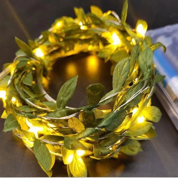 Tufeyo Leafy Decorated 3 Meter Fairy Led Battery Light Christmas Lighting