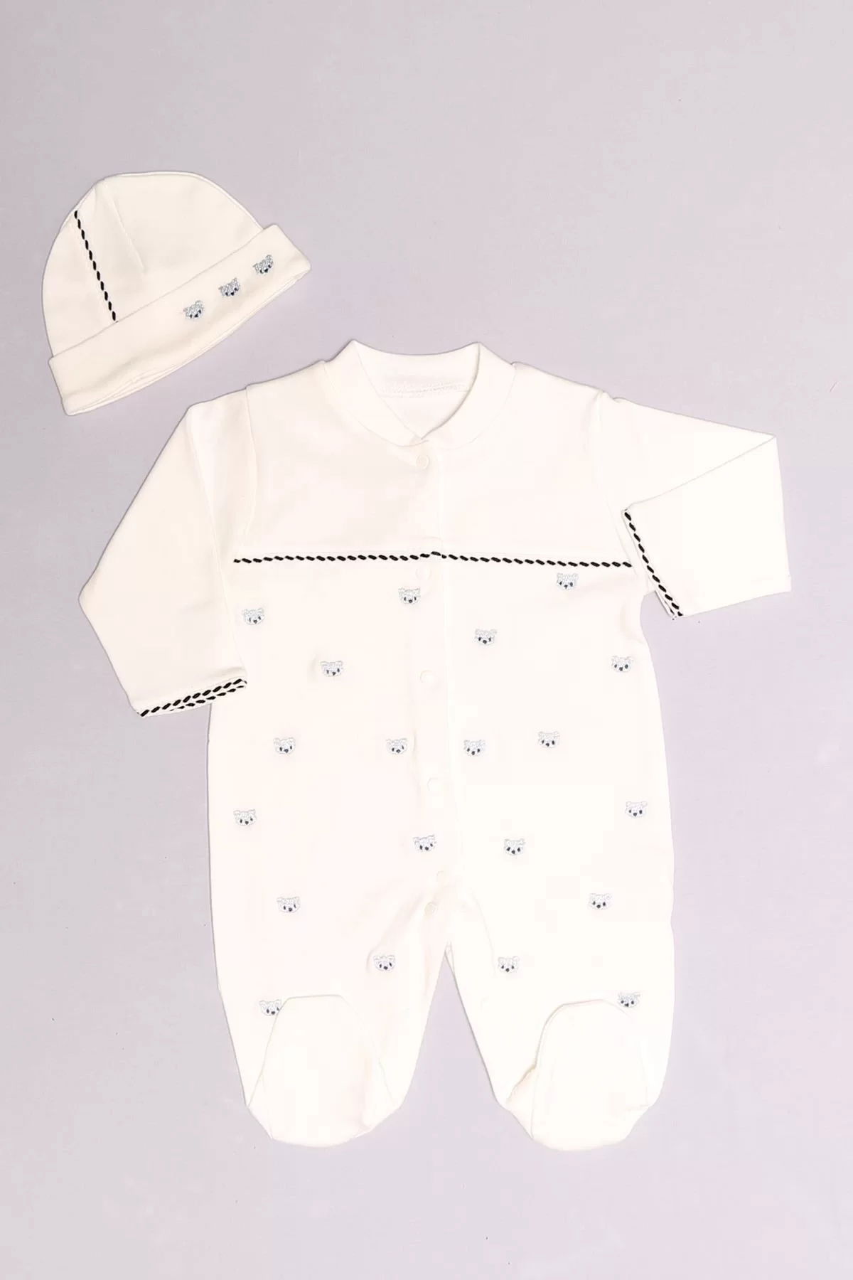 1-6 Month Baby Jumpsuit White - 02280.1803.