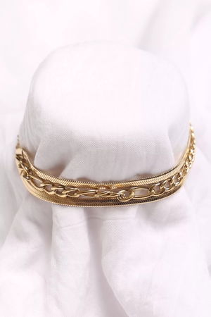 Steel Bracelet Gold2 - 19110.1804.