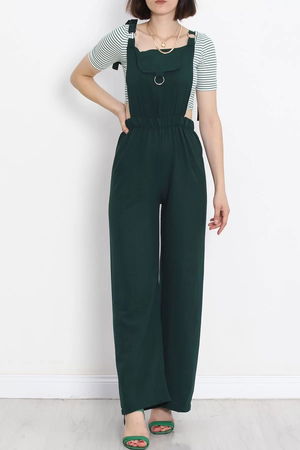 Jumpsuit Emerald with Elastic Waist - 18530.683.