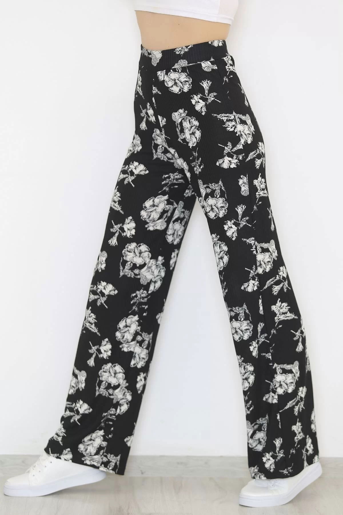 Camisole Pants Black Floral - 2395.555.