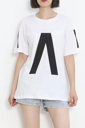 Printed T-shirt White - 18867.1005.