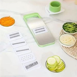 Tufeyo Chopper with 7 Different Blades Sharp Practical Kitchen Grater Chopper