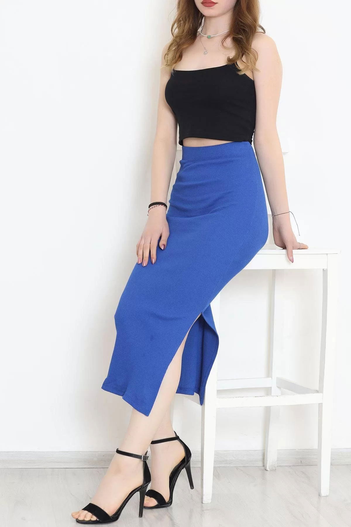 Camisole Skirt with Slits Saks - 108001.1567.