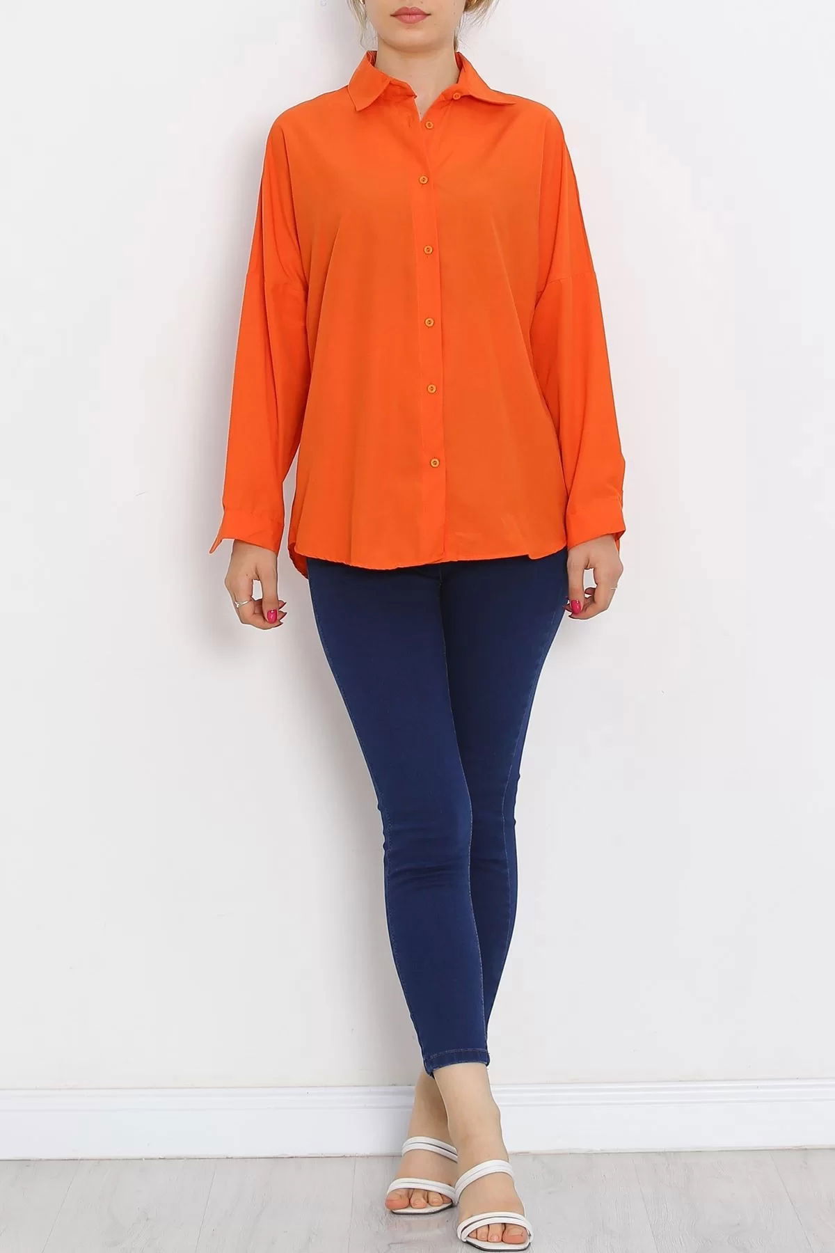 Oversize Shirt Orange - 18934.1247.