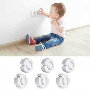 Tufeyo Baby Child Socket Protection Cover (6 Pcs) Child Safety, Socket Guard, Socket Cover