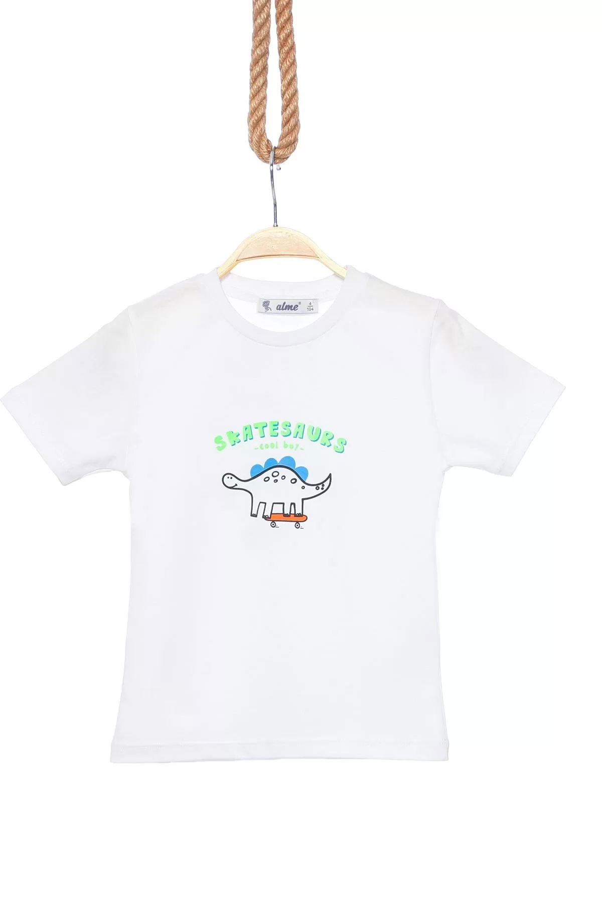 1-4 Years Printed Kids T-Shirt White - 124255.1576.