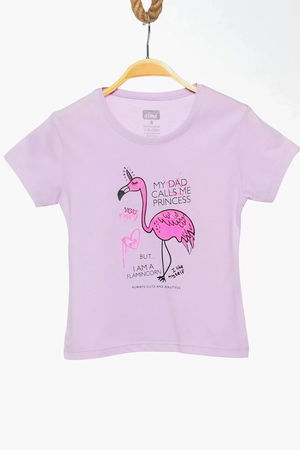 1-4 Years Printed Kids T-Shirt Lilac - 524026.1576.