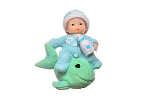 Tufeyo Decotown Gift Cute Blue Baby Trinket Polyester Ornament