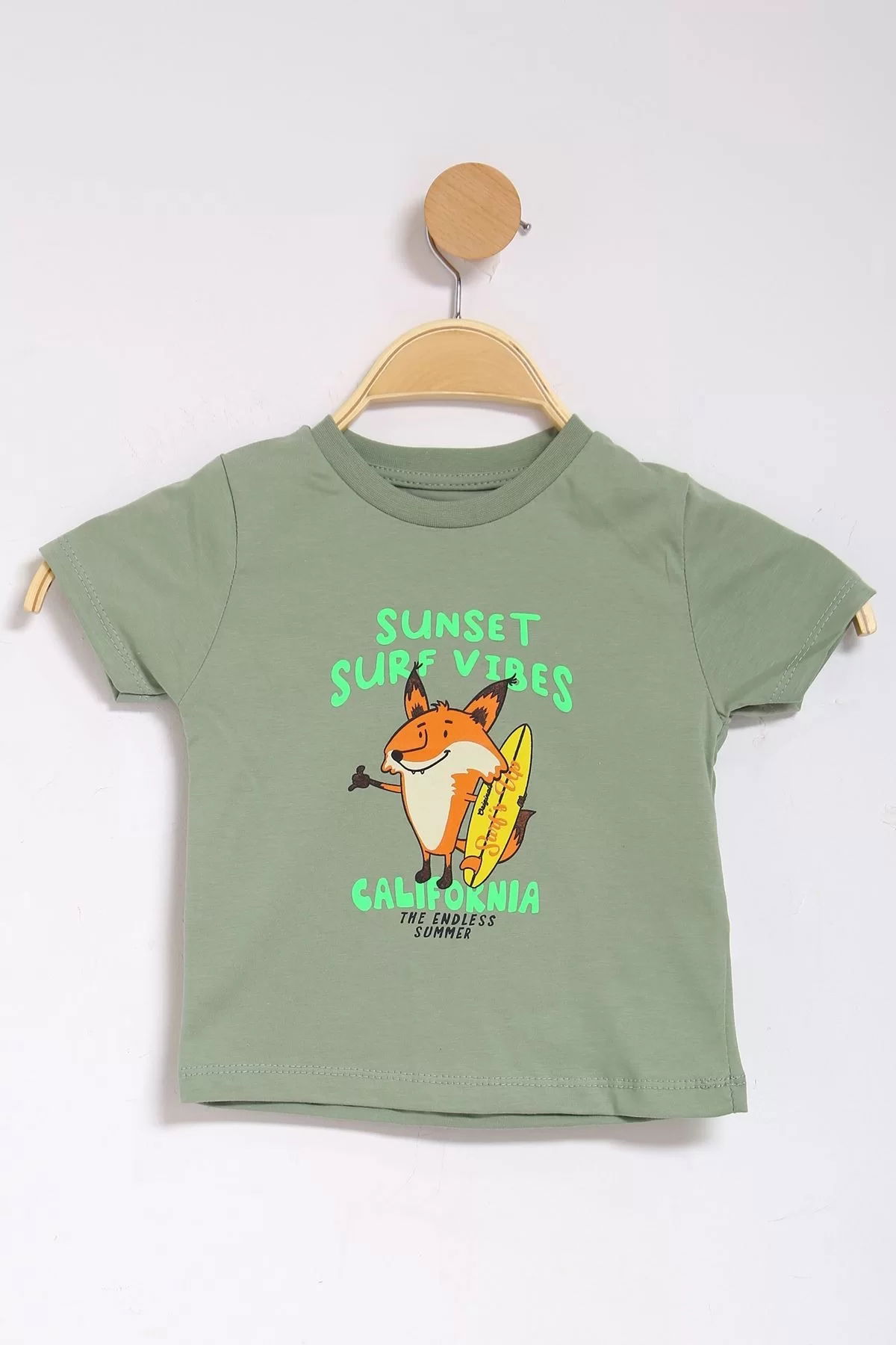 1-4 Years Printed Kids T-Shirt Mint - 124257.1576.