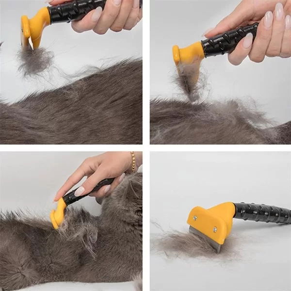 Tufeyo Fubminator Cat Dog Hair Gathering Comb Scratching Apparatus 4.5 Cm