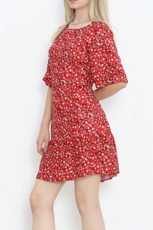 Belted Dress Red - 152406.701.