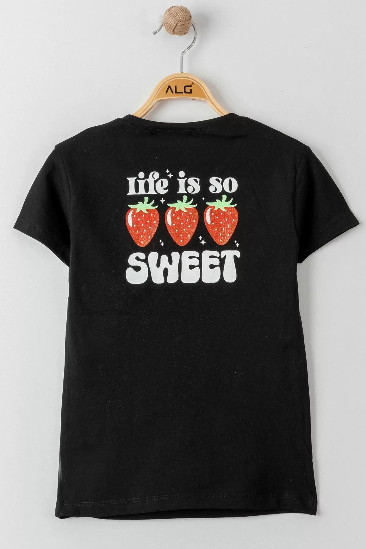 3-7 Years Printed Kids T-Shirt Black - 624028.1576.