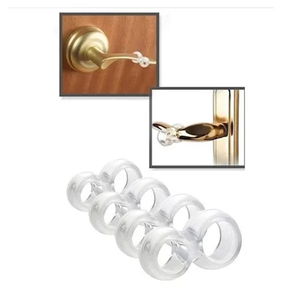 Tufeyo Silicone Door & Window Anti-Slam Stopper Door Bumper 4 Pcs