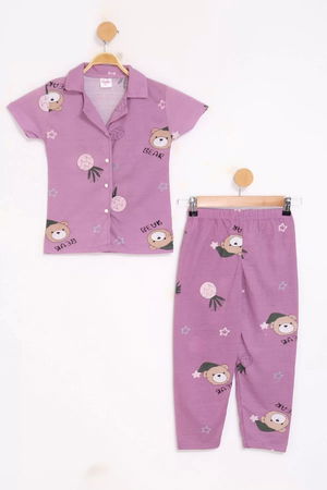 4-13 Years Old Children's Pajama Set Açıklila - 405.1287.