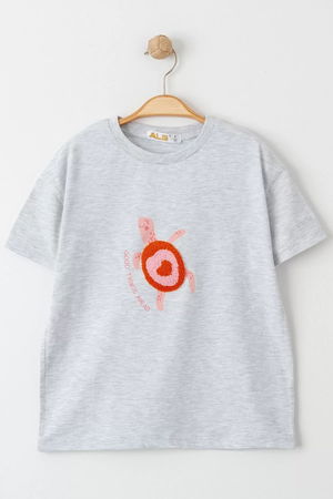 3-7 Years Printed Kids T-Shirt Gray - 624645.1576.