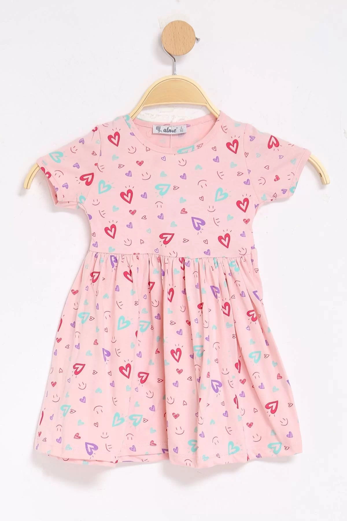 1-4 Years Meters Printed Children's Dress Pink - 524159.1576.