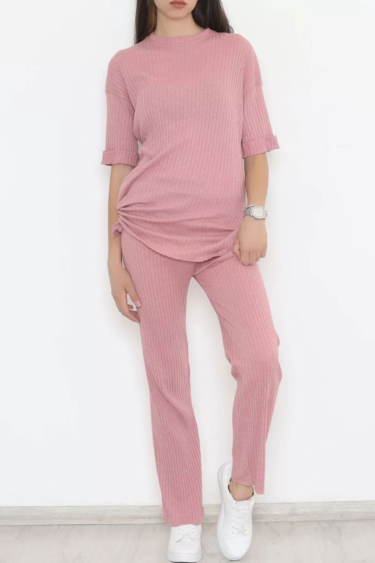 Corduroy Suit Rose Rose - 8622.1567.