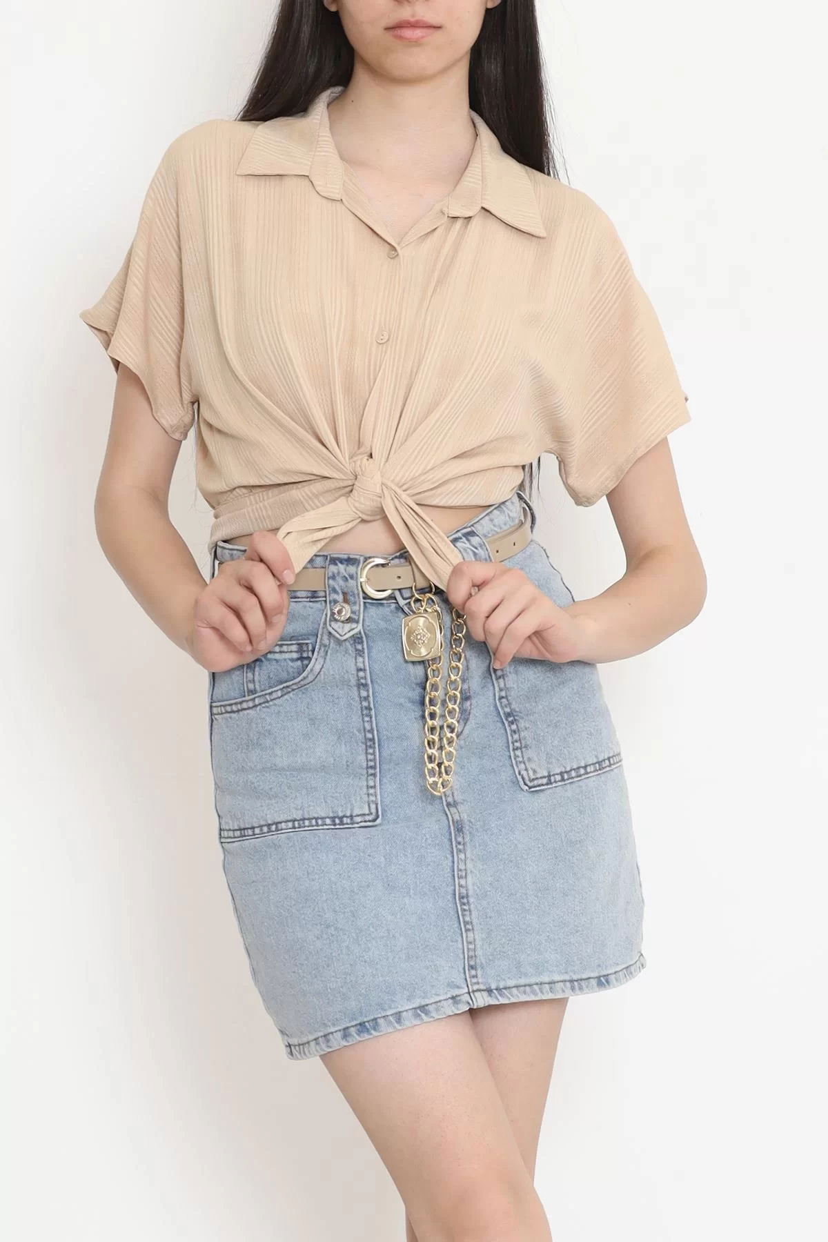 Bat Sleeve Shirt Beige - 16508.1775.