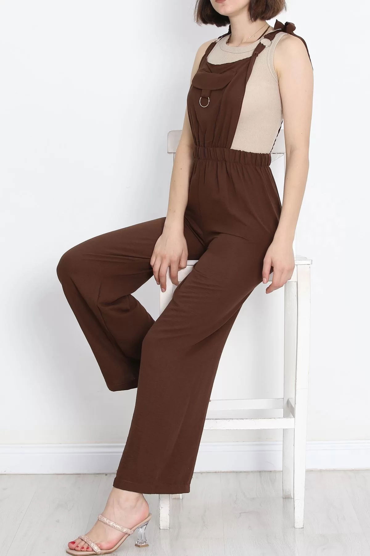 Jumpsuit with Elastic Waist - 18530.683.