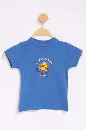 1-4 Years Printed Kids T-Shirt Indigo - 127179.1576.