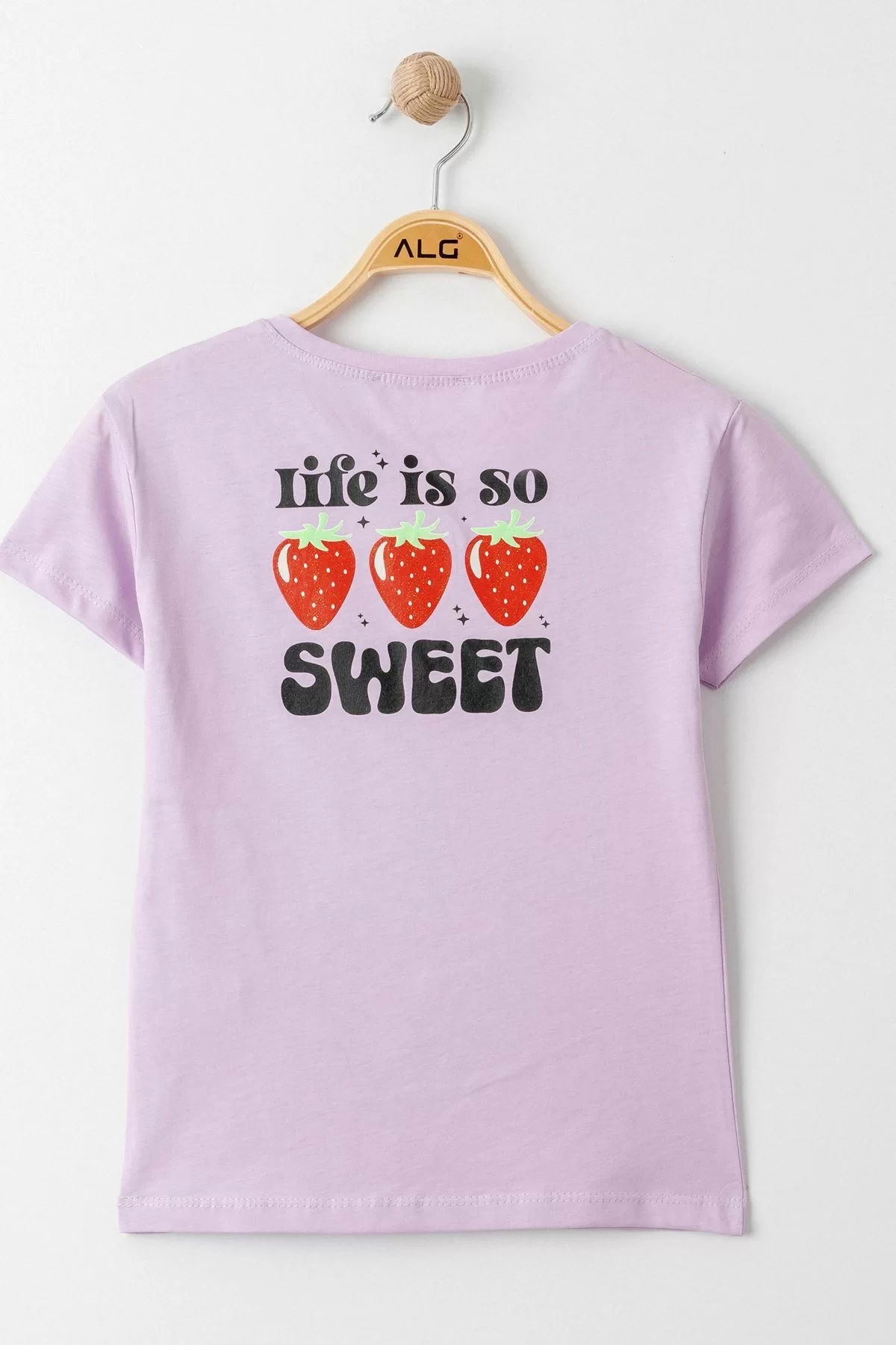 3-7 Years Printed Kids T-Shirt Lilac - 624028.1576.