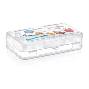 Tufeyo Hobby Sewing Box Ardunio Material Box with Double Sided Compartments