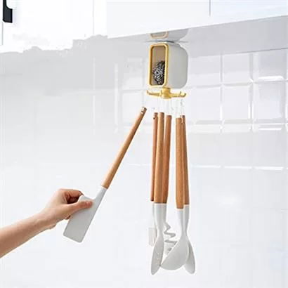 Tufeyo Practical Kitchen Hanger Organizer And Kitchen Organizer Multipurpose Hanger