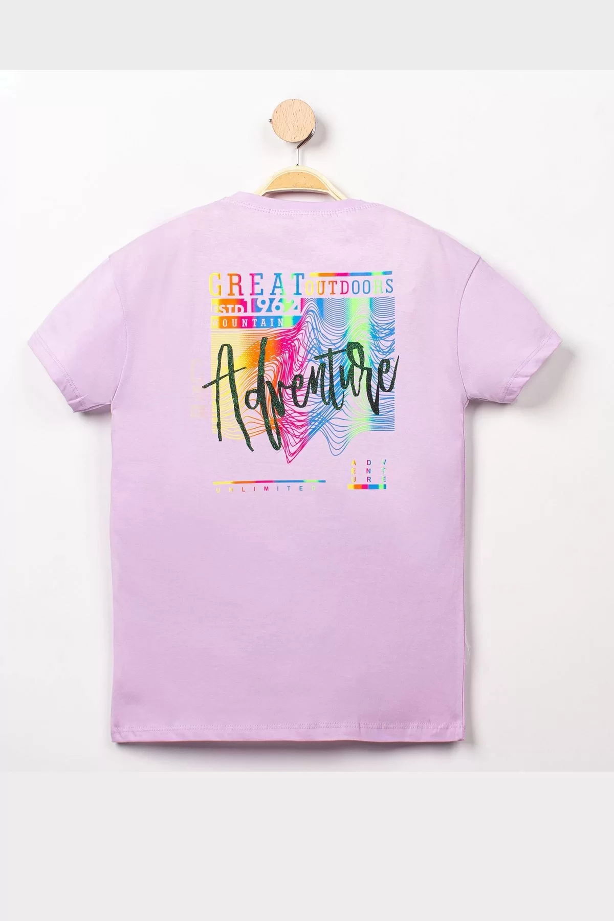 13-16 Years Printed Kids T-Shirt Lilac - 824091.1576.