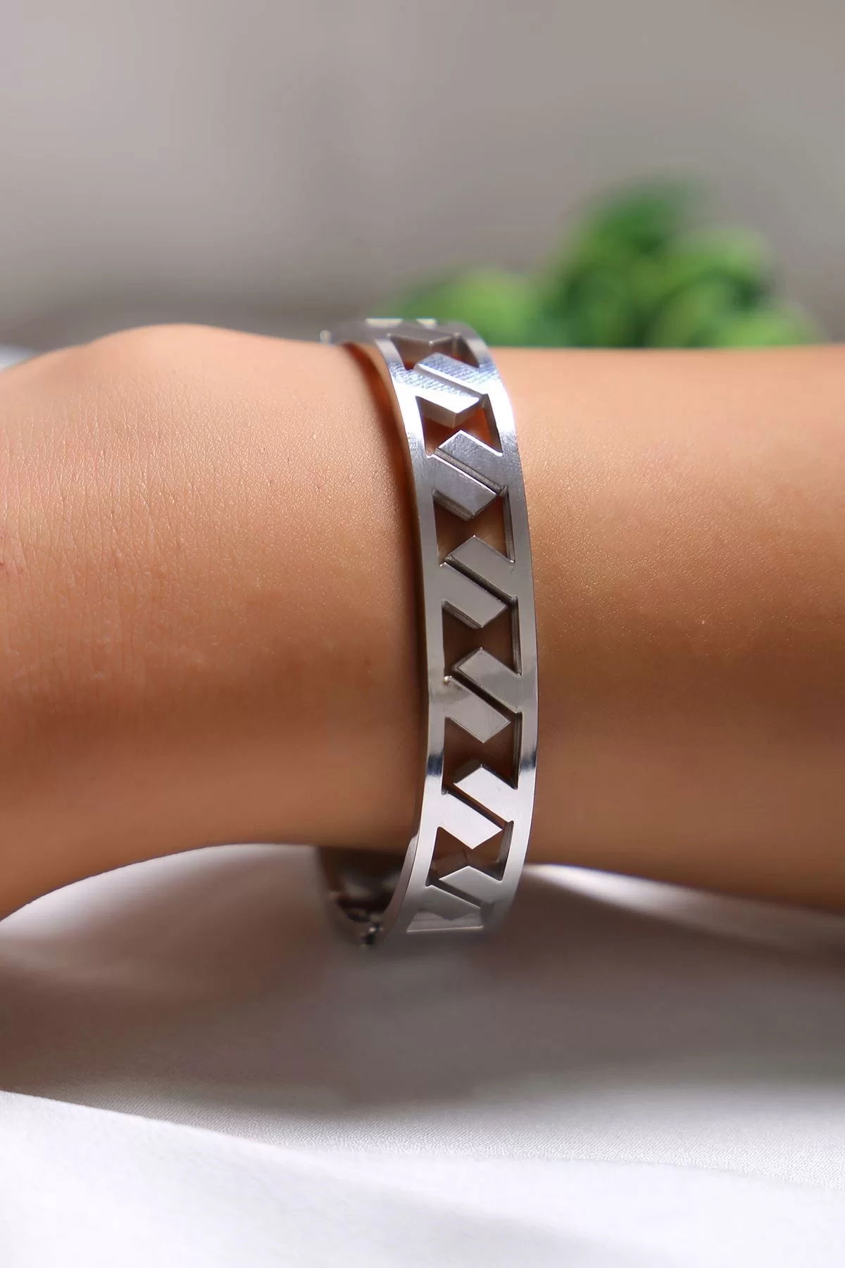 Steel Bracelet Silver12 - 17298.1804.