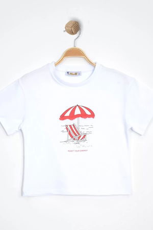 3-7 Years Printed T-Shirt White - 624636.1576.