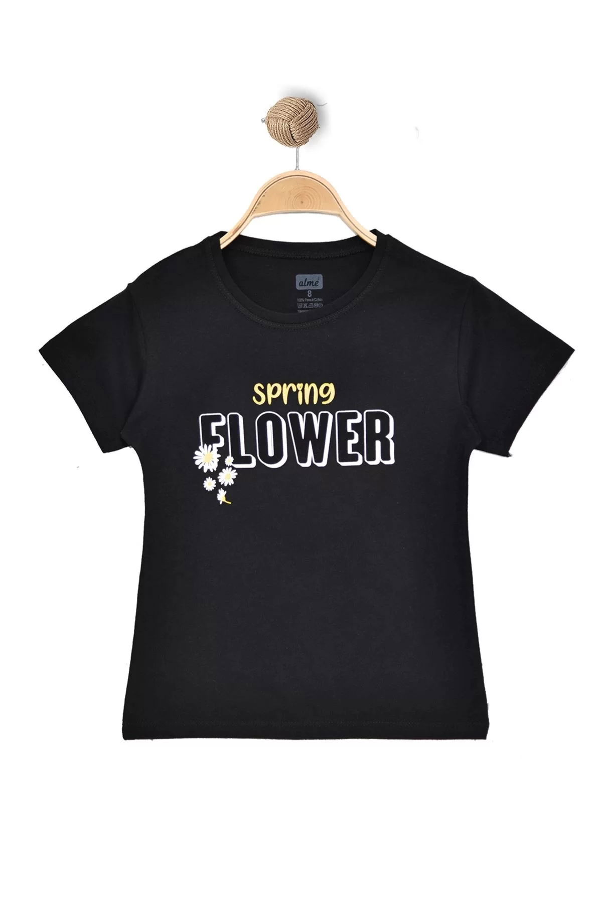 8-12 Years Printed Kids T-Shirt Black - 724110.1576.