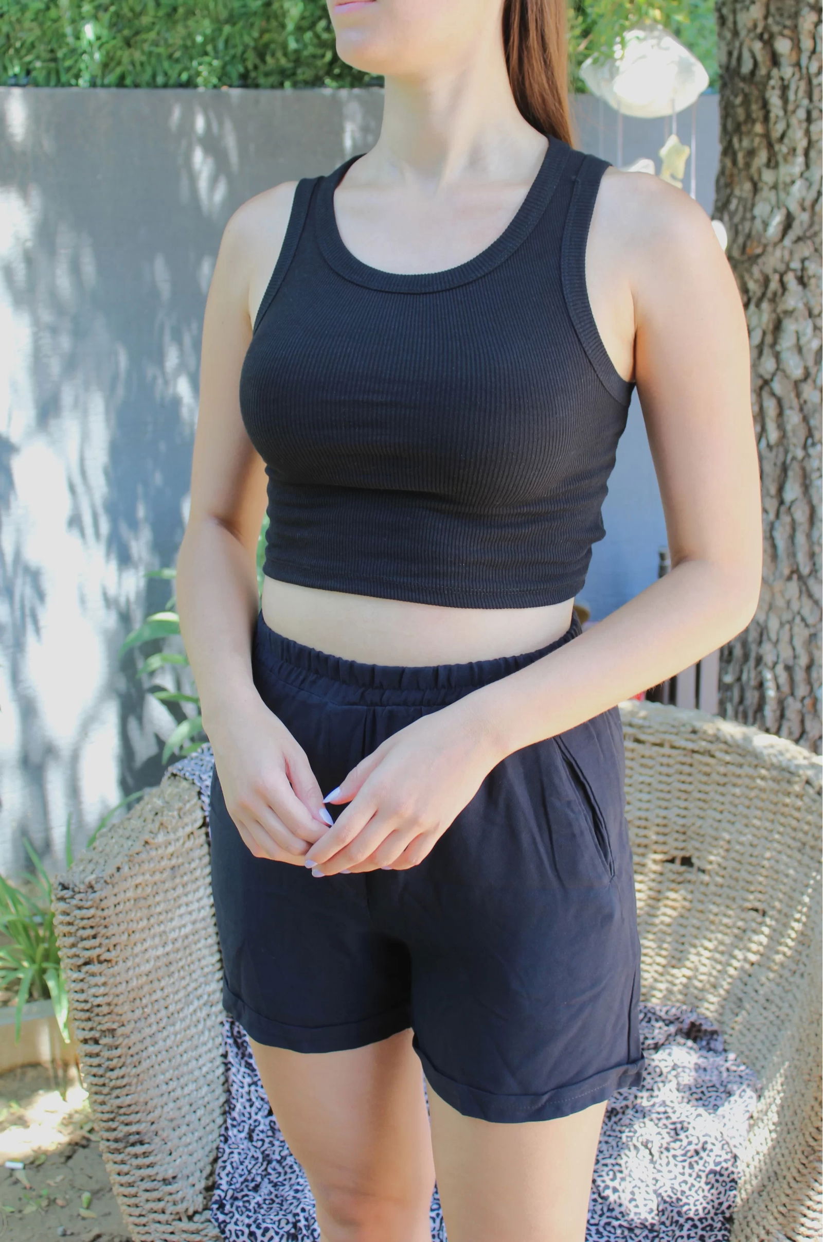 Halter Crop Siyah - 1530.60