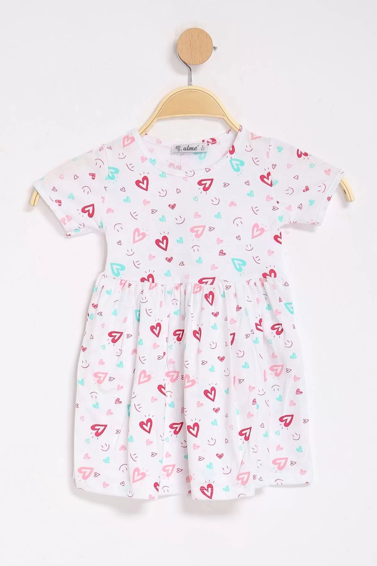 1-4 Years Meters Printed Children's Dress White - 524159.1576.