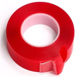 Tufeyo 2 Meters Transparent Extra Strong Bathroom Kitchen Mailing Office Double Sided Acrylic Silicone Vhb Tape