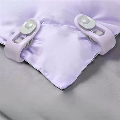 Tufeyo 4 Pcs Needle-Free Quilt Bed Sheet And Curtain Holder Stabilizer Anti-Slip Cover Organizer Clip