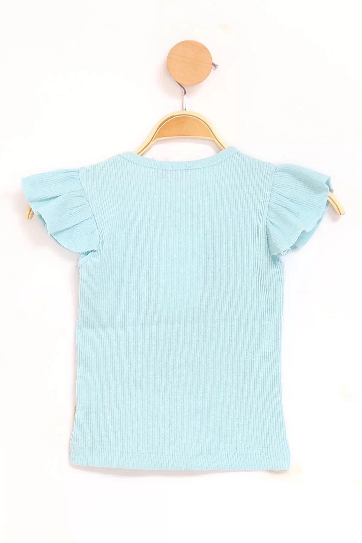 2-10 Years Children's Blouse Turquoise - 18853.1567.